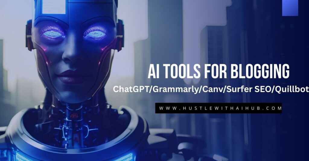 Student using AI Tools for Blogging